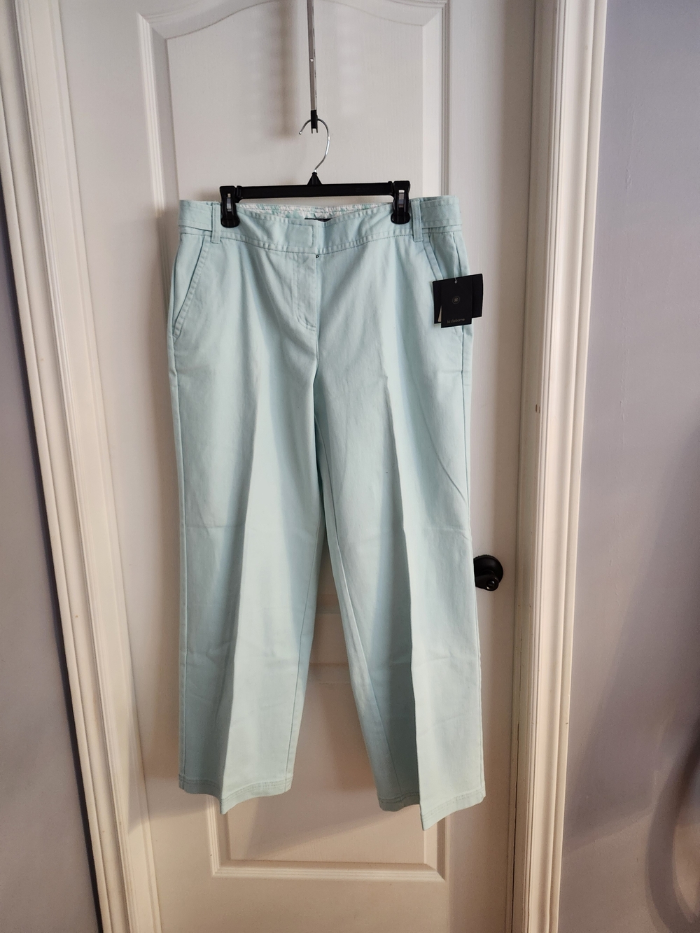 Liz Claiborne Light Aqua Chino Pants